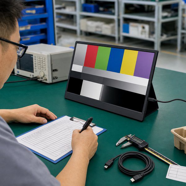 getmi portable monitor sample qc 600 Portable monitor sample quality check