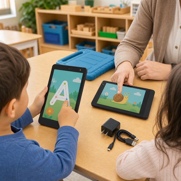 getmi preschool tablet classroom testing 600 GetMi preschool tablet classroom test
