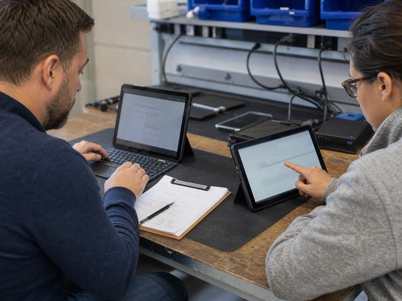 Tablet OS application compatibility test