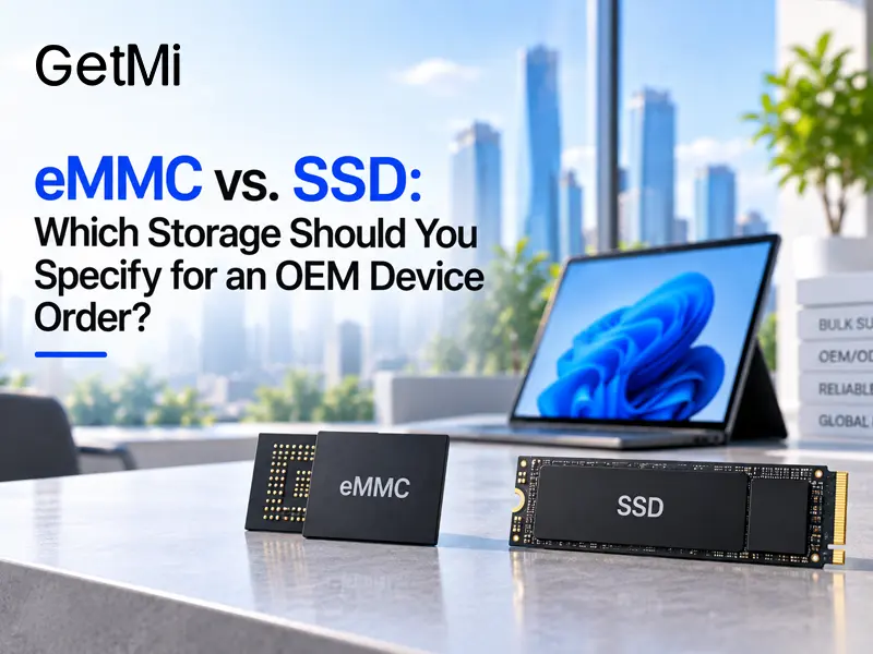 eMMC vs. SSD eMMC vs. SSD