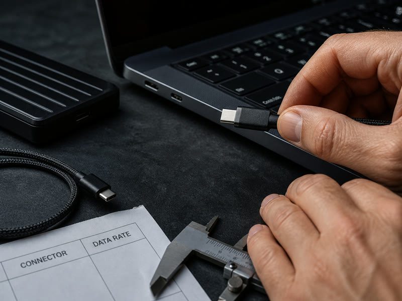 usb c vs usb 3 connector data rate check USB-C connector and data rate buyer check