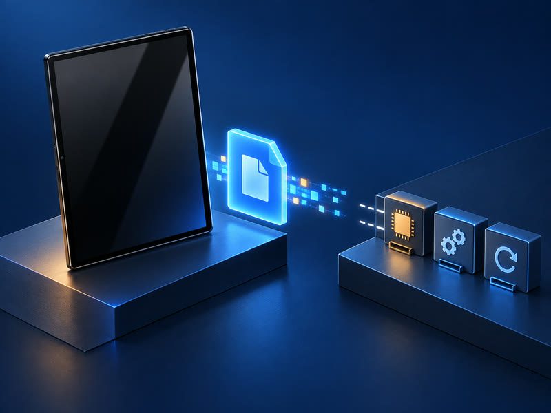 Android tablet OS image lacks driver support