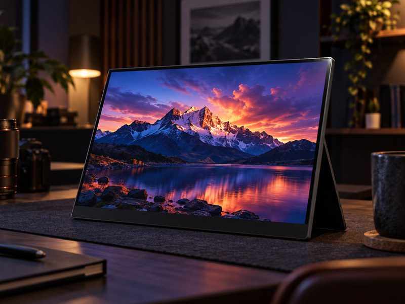 [glossy-portable-monitor-creative-studio.jpg](C:/Users/Admin/Desktop/Getmilaptop/assets/images/matte-glossy-portable-monitor/glossy-portable-monitor-creative-studio.jpg)Glossy portable monitor in a creative studio